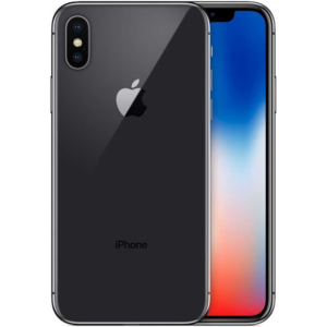 Used refurbished iPhone X recycled in Vancouver and Montreal, color space gray