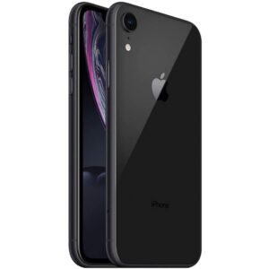 iPhone XR cellphone, used, recycled and refurbished, black color