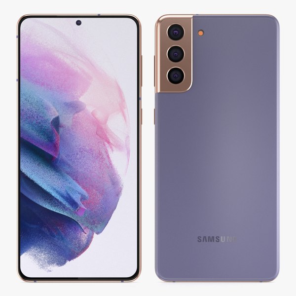 Samsung Galaxy S21, refurbished phone, unlocked, violet color