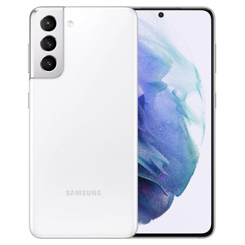 Samsung Galaxy S21, refurbished phone, unlocked, white color