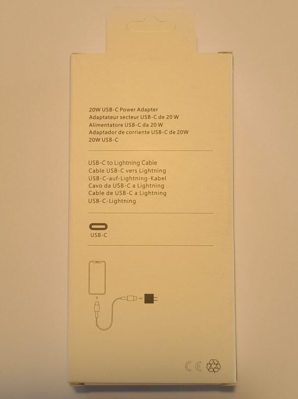 Bloc & câble chargeur pour téléphone – Apple